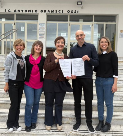 Neue Partnerschule in Ossi/Sardinien